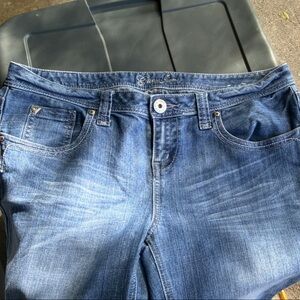 Guess Women's Straight Leg Jeans - Blue